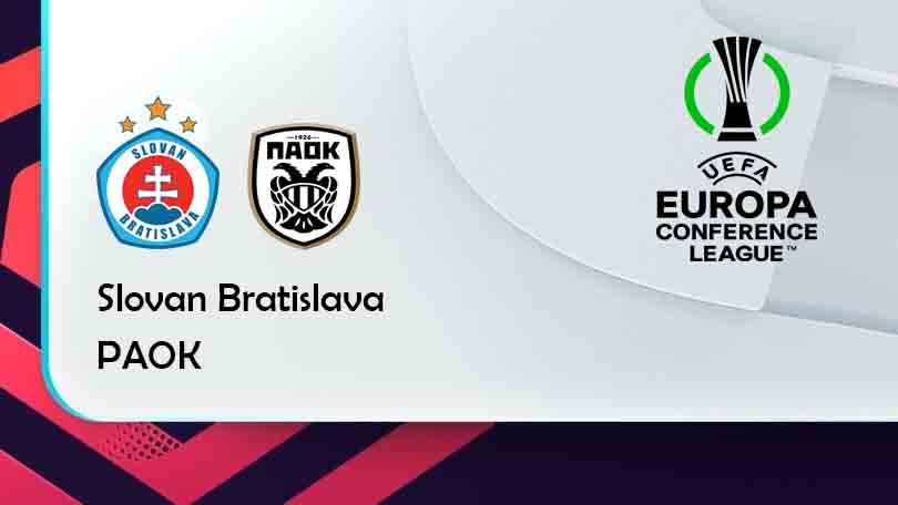 ONE88 Slovan Bratislava vs PAOK – Tip bóng đá miễn phí hôm nay 00h45 – 26/11/2021 – Europa Conference League.