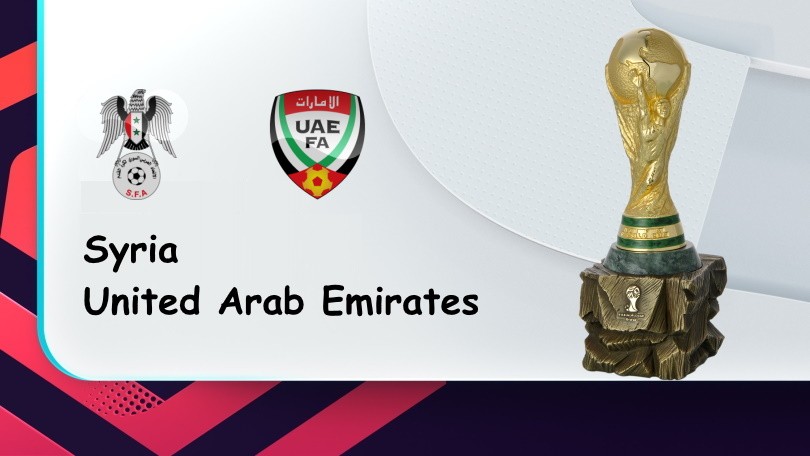 ONE88 Syria vs United Arab Emirates – Soi kèo nhà cái bóng đá – 23h00 07/09/2021 – Vòng loại World Cup 2022